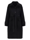 S Max Mara Carla Single-breasted Wool Coat