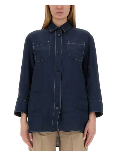 's Max Mara Women's Daria Shirt In Blue