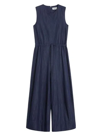's Max Mara Women's Denise Jumpsuit Navy | Size It 40 | 2529246012600001