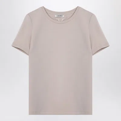 's Max Mara S Max Mara Women's Écru Cotton-blend T-shirt