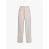 's Max Mara Drawstring Cropped Trousers In Ecru