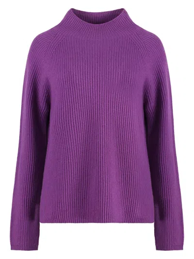 S MAX MARA WOMEN'S ELICA WOOL AND CACHEMIRE TURTLENECK PULLOVER SWEATER