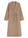 S Max Mara Belted Wool Coat