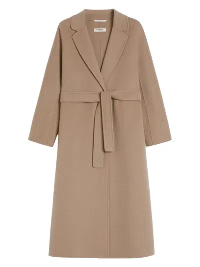 S MAX MARA WOMEN'S ESTURIA COAT BEIGE | SIZE IT 46 | 2529016081600046