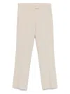 's Max Mara S Max Mara Fatina Beige Wide Pants In Beige