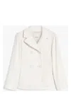 S Max Mara Women's Kasia Jacket Ecru | Size 46 | 2519041053600025 In Ecru