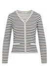 Shop 's Max Mara Women's Kenya Stripe Cardigan In Nude & Neutrals
