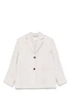 S Max Mara Women's Linen Single-breasted Jacket In Beige