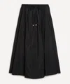 S Max Mara Black Poplin Lirica Skirt