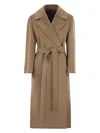 S Max Mara Pauline Wrap Coat In Camel
