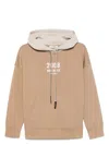S Max Mara Sleeveless Top Hood Drawstring Pouch Pocket In Camel