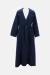 's Max Mara S Max Mara Women Paolore Coat With Belt In Blue