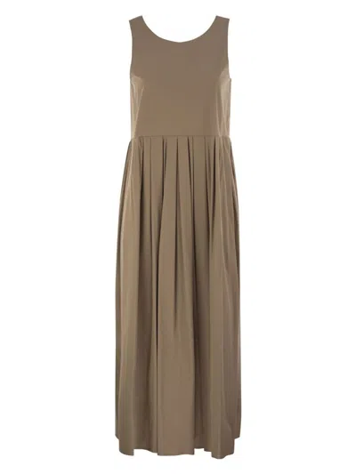 S MAX MARA WOMEN'S MOIRA - POPLIN SLEEVELESS DRESS