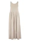 S Max Mara Moira Poplin Sleeveless Dress
