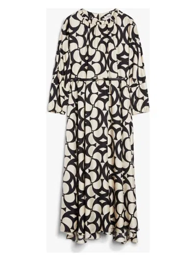 S MAX MARA WOMEN'S NINA DRESS BLACK | SIZE 36 | 2519221061600002