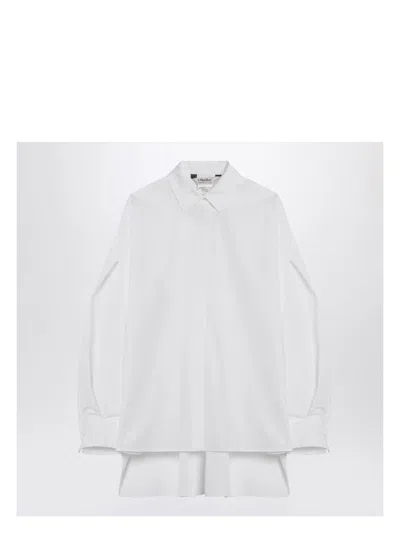 S Max Mara Marika Oversized Long-sleeved Shirt In Blue