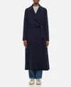 's Max Mara S Max Mara Women Paolore Coat With Belt In Blue