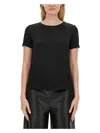 's Max Mara S Max Mara Reno Crew Neck Cotton T Shirt In Black