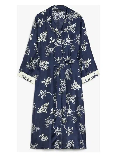 S MAX MARA WOMEN'S TIMEO DRESS NAVY | SIZE 48 | 2519221153600001