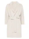 S Max Mara Women's Wool Midi Coat In Beige