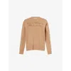 S Max Mara Veronica Sweater In Camel