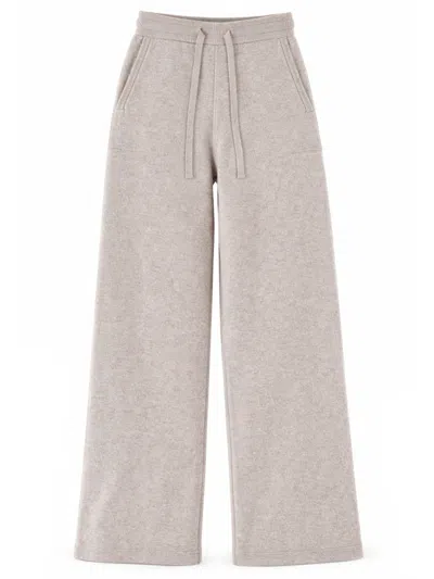 S Max Mara Wool And Cashmere Pants In Neutral