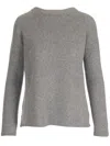 S Max Mara Wool And Cashmere Sweater Knitwear Grey