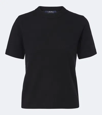 S Max Mara Wool And Cashmere Sweater In Black