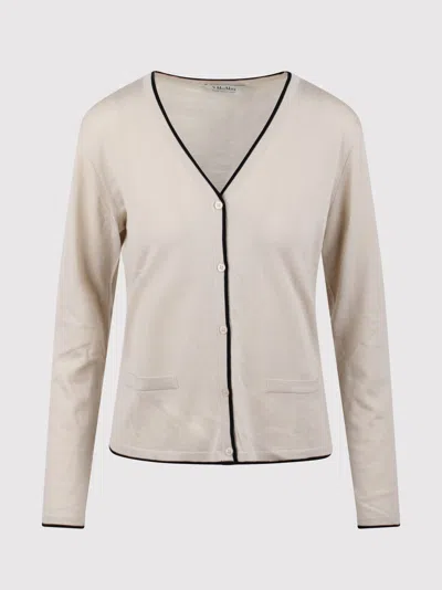 's Max Mara S Max Mara Wool Cardigan In Beige