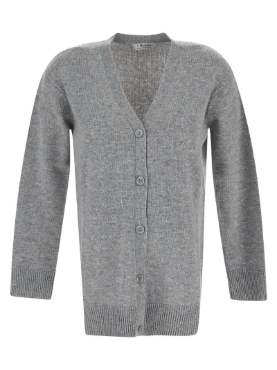 's Max Mara Wool Cardigan In Grey