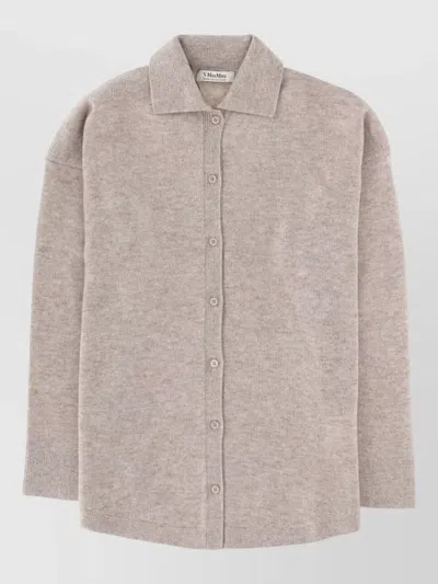 S Max Mara Wool And Cashmere Sweater In Gray