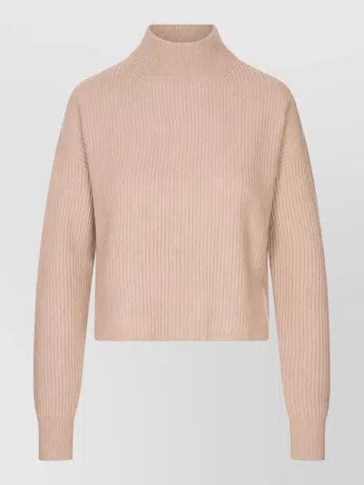 S Max Mara Wool Cashmere Sweatshirt In Neutral