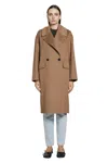S Max Mara Wool Coat In Beige