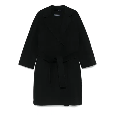 's Max Mara Wool Coat In Black
