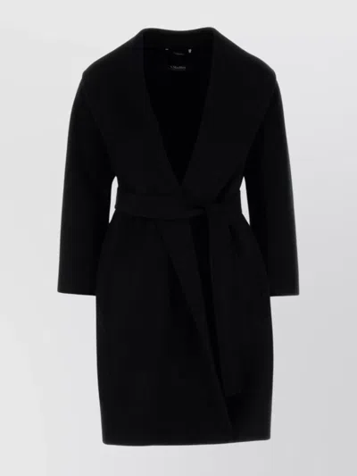 S MAX MARA WOOL COAT MESSI WAIST SLEEVES