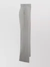 S Max Mara Wool Crepe Satin Trousers