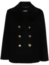 S Max Mara Double-breasted Virgin Wool Jacket