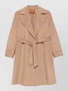 S Max Mara Wool Fitted Jacket In Pink