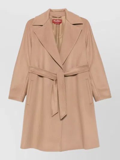 S Max Mara Wool Fitted Jacket In Pink
