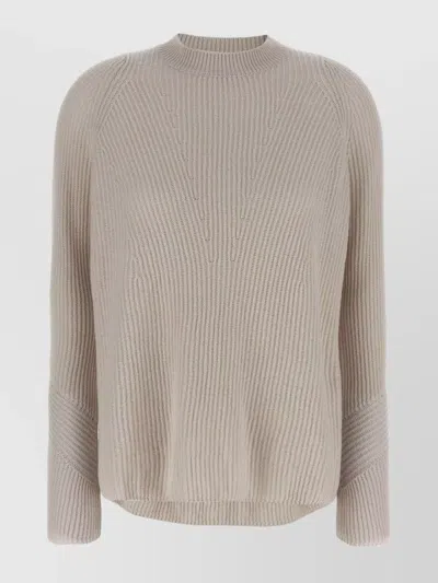 S Max Mara Wool Jumper In Neutral