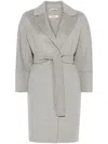 's Max Mara S Max Mara Wool Midi Coat In Grey