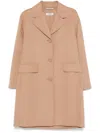 's Max Mara Wool Coat With Notched Lapels And Pockets