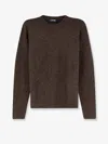 S Max Mara Wool Sweater In Brown