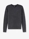 S Max Mara Wool Sweater In Grey