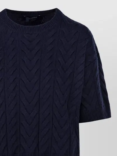 S Max Mara Wool Sweatshirt In Multi