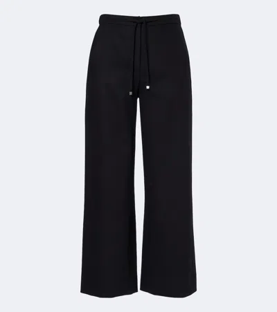S MAX MARA WOOL WIDE-LEG PANTS