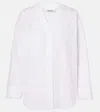 S Max Mara Yole Cotton Top In White