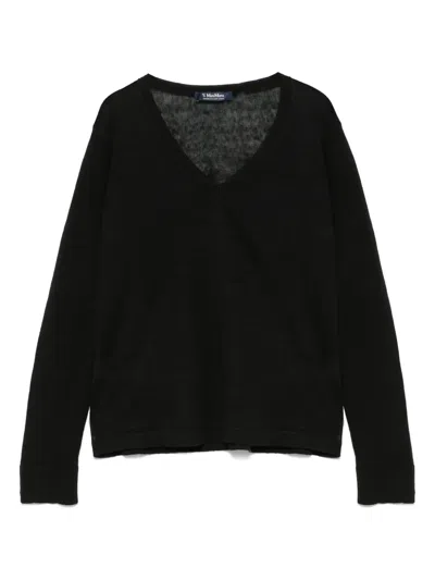 's Max Mara Zaffiro Top In Black