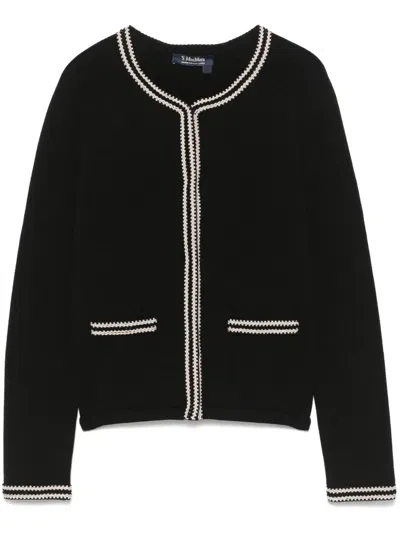 's Max Mara Zenofia Cardigan In Black