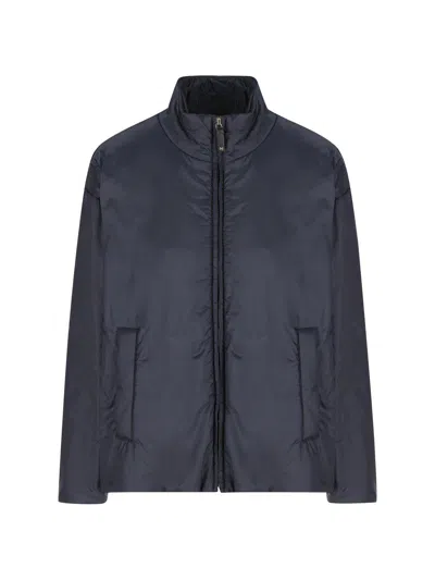 's Max Mara Zip-up Long-sleeved Jacket In Blue